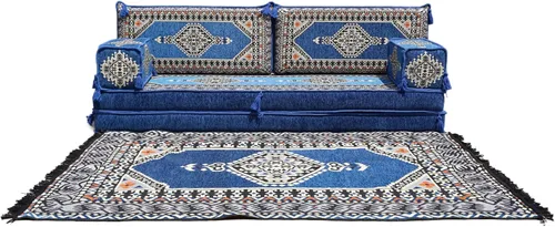 Miniatura 53 de arabicsofa Sofá de piso árabe Jalsa - Sofá tradicional hecho a mano para sala de estar