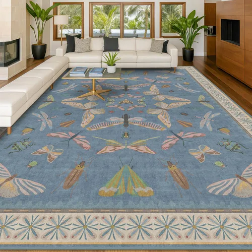 Miniatura 51 de Hazo Haus Alfombra de Baño Bohemia Lavable 2x3, Alfombras Pequeñas para Cocina, Tocador, Puerta Principal Entrada Interior, Antideslizante Pelo Bajo