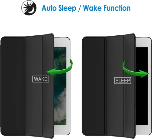 Miniatura 6 de JETech Funda para iPad Mini 1 2 3 (NO para iPad Mini 4), Smart Cover con función de encendido/apagado automático (Negro)