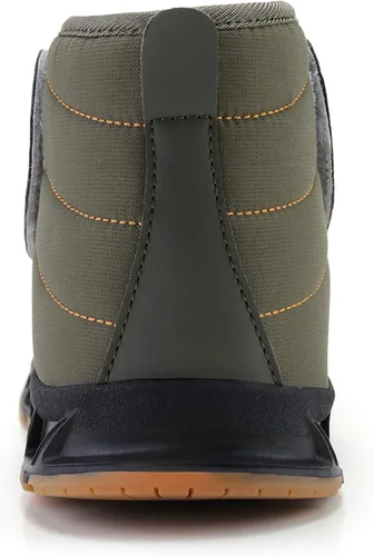 Miniatura 7 de Eagsouni Botas de nieve para hombre y mujer, zapatos de invierno, antideslizantes, resistentes al agua, totalmente forradas de piel, para exteriores
