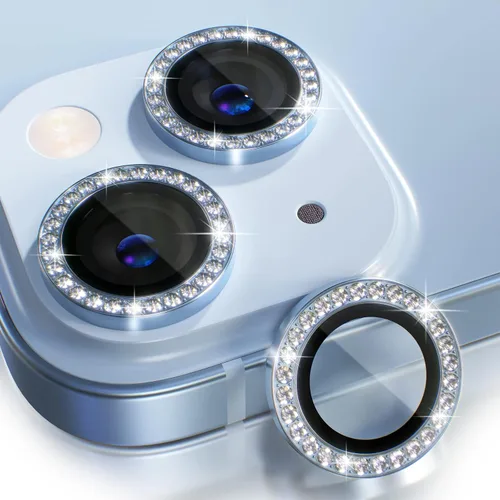 Miniatura 8 de Choiche Compatible para iPhone 15/iPhone 15 Plus Protector de Lente de Cámara Brillante, Vidrio Templado 9H Cubierta de Cámara Protector de Pantalla