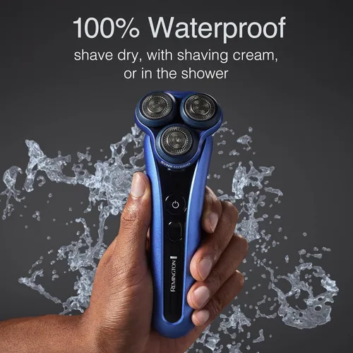 Miniatura 6 de Remington Limitless X7 - Afeitadora eléctrica rotativa de papel de aluminio de rendimiento avanzado con bola pivotante para comodidad de piel