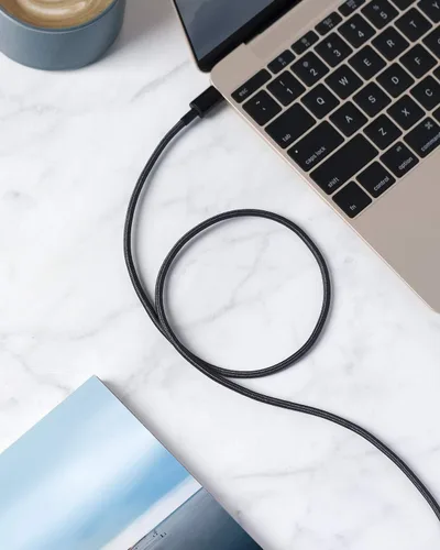 Miniatura 7 de Anker Cable de USB a USB C, cable de carga de USB A a USB C para Samsung Galaxy S10 o S10+, LG V30, Beats Fit Pro y más (USB 2.0), color negro