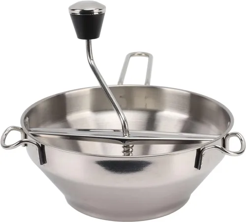 Miniatura 5 de Molino de alimentos, Molinillo de alimentos, Molino de alimentos de acero inoxidable Mermeladas manuales Triturador de verduras Fruta Patata Ajo