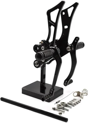 Miniatura 5 de Motorbike Foot Rests For FZ1 For FZ8 For FZ For 1 For FZ For 8 2001-2005 Motorcycle Rearset Footrest Footpeg Footrest Pedals(Black)