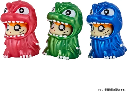 Miniatura 3 de Bandai Película Monster Series Godjham-kun (versión roja metálica)