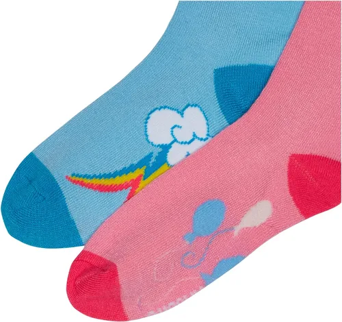 Miniatura 3 de Hasbro Calcetines altos a la rodilla para niñas My Little Pony 2 Pack
