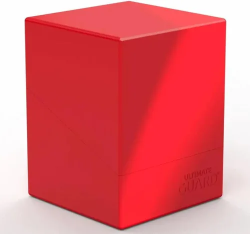 Miniatura 9 de Ultimate Guard Boulder Solid 100+, Estuche para Mazo para 100 Cartas TCG con Doble Funda, Morado, Almacenamiento Seguro y Duradero