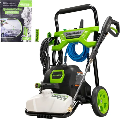 Miniatura 16 de Greenworks - Lavadora a presión eléctrica compacta, 1.2 GPM