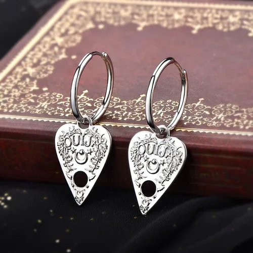 Miniatura 2 de FJ Ouija - Collar de plata de ley estilo vintage Wicca con cadena de 180in