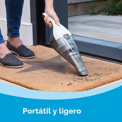Miniatura 6 de Black + Decker Dustbuster – Aspiradora de mano sin cable, portátil, recargable para coche, montaje en pared, succión fuerte QuickClean (HNVC215B10)