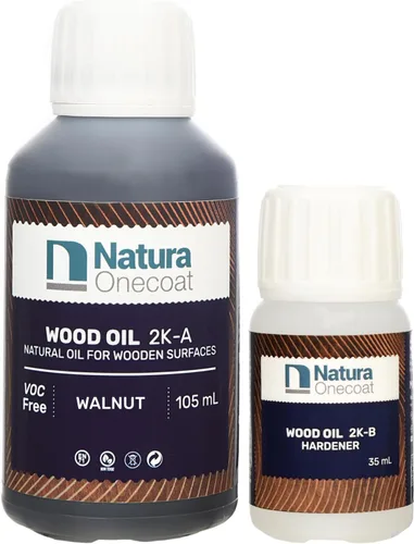 Miniatura 18 de Aceite Tinte para Madera - 769 pies² - 1.3 L, Transparente – Acabado de Madera para Muebles de Interior y Pisos - Aceite de Linaza para Madera