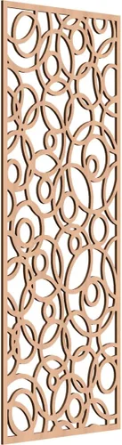 Miniatura 113 de Latrobe Paneles de pared decorativos de madera con calado, 9 3/8 pulgadas de ancho x 24 3/8 pulgadas de alto x 3/8 de alto, roble rojo rojo (Red Oak)
