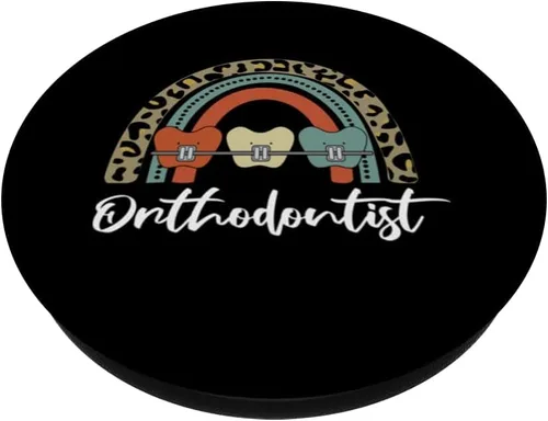 Miniatura 2 de Asistente de ortodoncia arco iris ortodoncista PopSockets intercambiables PopGrip
