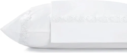 Miniatura 20 de Linen Home Juego de fundas de almohada King de 500 hilos, fundas de almohada 100 % algodón de fibra larga, juego de 2 fundas de almohada de satén