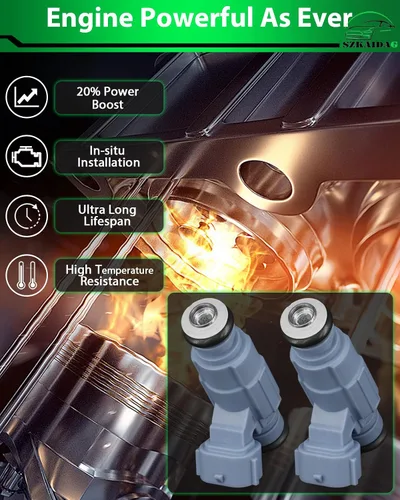 Miniatura 4 de 35310-38010 para:-Hyundai para:-Inyectores de combustible Kia compatibles con Santa Fe Sonata XG350 1999-2006, Sorento Optima Amanti Sedona