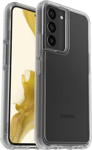 OtterBox Symmetry Clear Series - Funda para Samsung Galaxy S22 (solamente), embalaje no minorista, transparente
