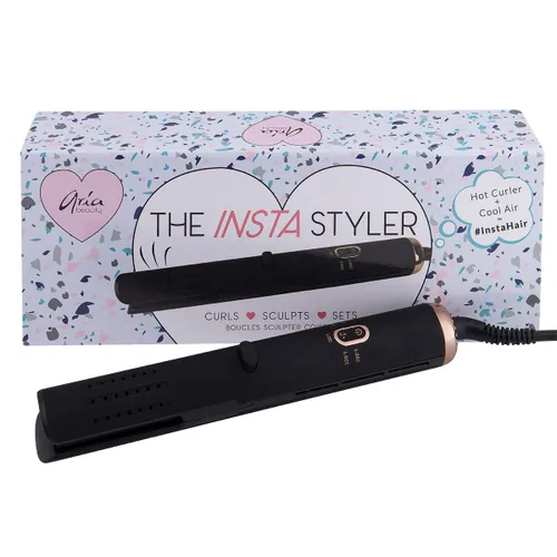 Miniatura 2 de Aria Beauty Insta Styler - Rizador de pelo de cerámica – Varita rizadora de doble voltaje – Rizador para rizos sin esfuerzo – Perfecto para viajes