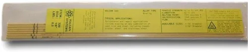 Miniatura 2 de 1/2 LB 1/8 pulgada Vulcan 320 hierro fundido y aleación de soldadura de acero