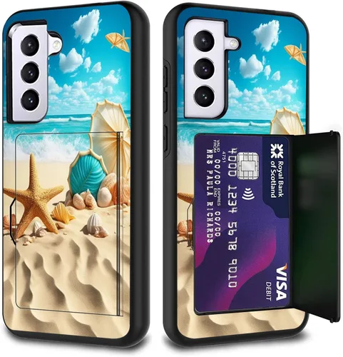 Miniatura 49 de Funda híbrida de doble capa con función atril para Samsung Galaxy A16 5G de 6.9 pulgadas, diseño de vaca con bandera estadounidense