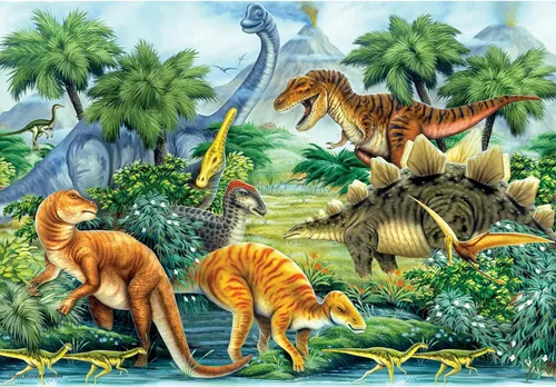 Anatolian Rompecabezas - Dino Valley I, rompecabezas de 260 piezas, #3285 Valle del Dino I