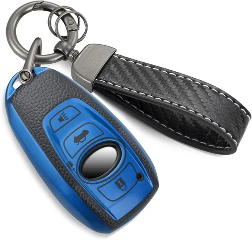 Miniatura 33 de para Cadillac - Funda para llavero con cuerda trenzada metálica, funda suave mejorada para 2020 en adelante CT4 CT5 CT6 XTS XT4 XT5 ATS, etc.