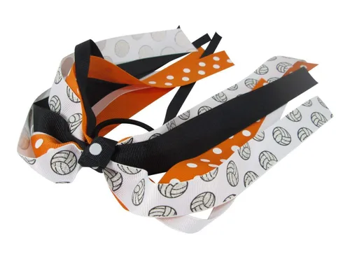 Elige colores arco de voleibol, purpurina negra naranja o combina colores uniformes del equipo