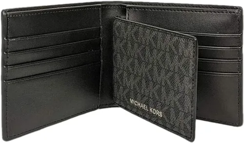 Miniatura 3 de Michael Kors Cooper Billfold con cartera para hombre Negro - Passcase