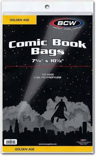 Miniatura 3 de BCW Bolsas de cómic y tableros de respaldo de Golden Age - 100