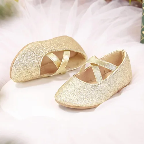 Miniatura 6 de Otter MOMO Zapatos planos de bailarina para niñas pequeñas y niñas pequeñas, zapatos de vestir para fiesta escolar