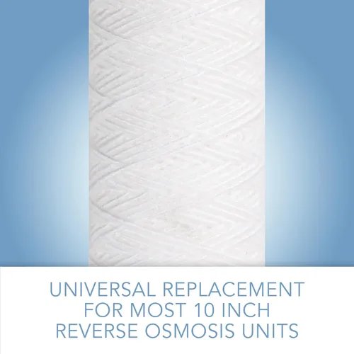 Miniatura 6 de CFS Cartuchos de filtro de agua de sedimentos universales de 10 x 2.5 pulgadas para la mayoría de unidades de RO de 10 pulgadas - Elimina el mal