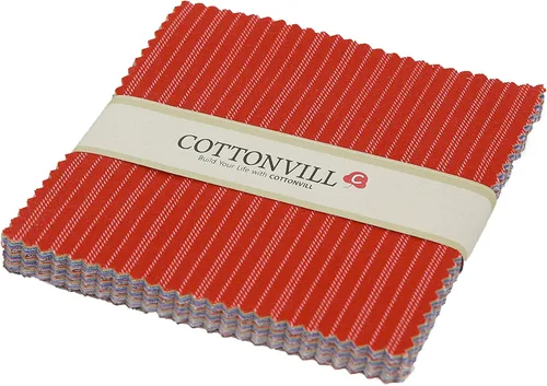 Miniatura 6 de COTTONVILL EMANON Stripe Lazy Gingham - Tela de algodón con estampado de 20 unidades (cuarto, rayas A)