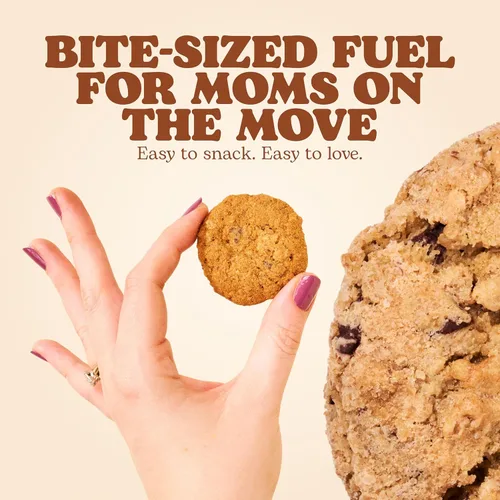 Miniatura 7 de Miracle Mama Milkookies - Galletas de lactancia, avena y nuez y cereza, sin lácteos, sin soja, sin gluten, veganas, suministro de leche con avena
