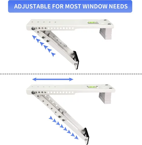 Miniatura 3 de JEACENT Soporte de aire acondicionado para ventana de CA, ligero, hasta 85 libras