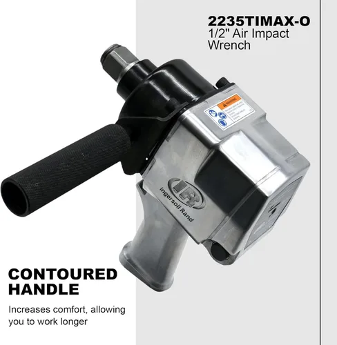 Miniatura 4 de Ingersoll Rand Llave de impacto neumática 271 de 1 pulgada, par máximo de 1100 pies-libras, súper resistente, empuñadura de pistola