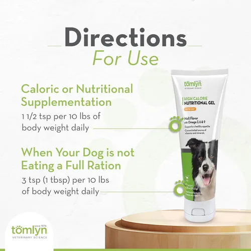Miniatura 5 de Tomlyn Nutri-Cal - Gel nutricional de alto contenido calórico con sabor a malta para perros, ayuda a apoyar un apetito saludable para los perros