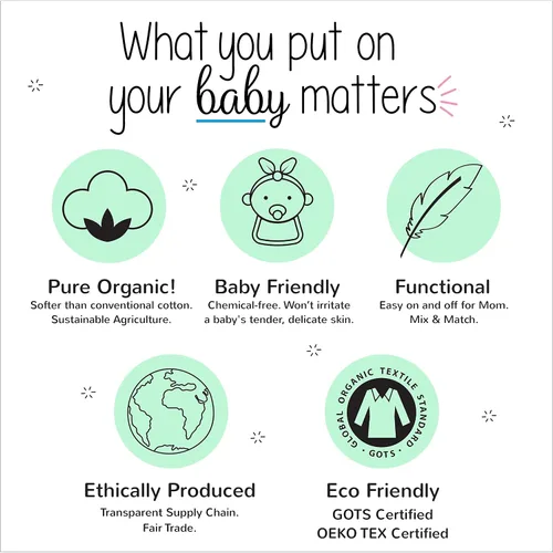 Miniatura 2 de Lamaze Organic Baby Pantalones deportivos de meter para bebé niño