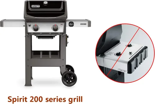 Miniatura 4 de Cubierta para parrilla Only Fire, cubierta impermeable 600D de repuesto, accesorios de barbacoa para parrilla de gas Weber 7138 Spirit II 200