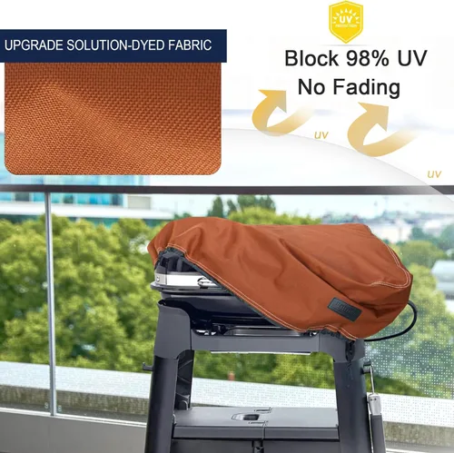 Miniatura 3 de NettyPro Cubierta de Plancha para Plancha de Mesa de 22 Pulgadas y 17 Pulgadas, Impermeable, Resistente, Portátil, Cubierta de Plancha de Propano