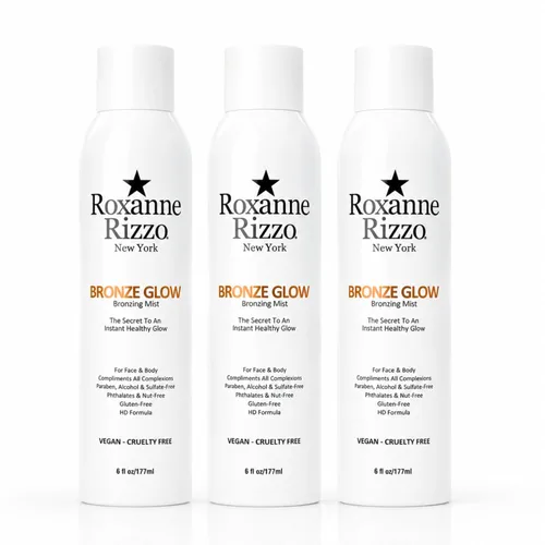Miniatura 16 de Bronze Glow - Spray bronceador instantáneo para rostro y cuerpo - Bruma bronceadora hidratante - Se mezcla en todos los tonos de piel - Spray
