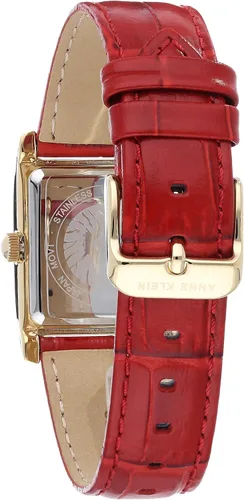 Miniatura 2 de Anne Klein Reloj con correa de cuero de grano de cocodrilo para mujer