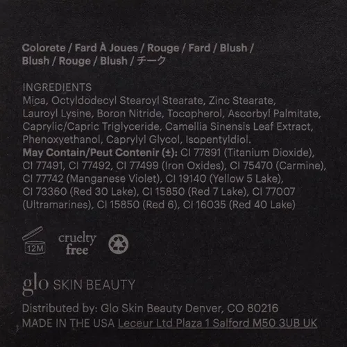 Miniatura 7 de Glo Skin Beauty Blush (Sandalwood) - Rubor en polvo prensado para mejillas, maquillaje facial mineral de alto pigmento que crea un brillo natural