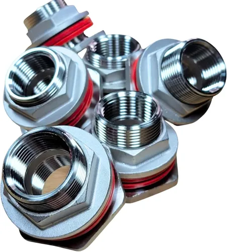 Miniatura 18 de MiniBrew Mamparo sin soldadura NPT EZ de 1/2 pulgada con juntas EPDM para elaboración casera (paquete de 3)