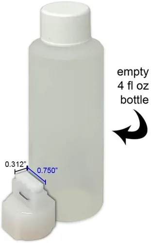 Miniatura 2 de ESI Aplicador de punta de fieltro 0.750" x 0.312" con botella para dispensar líquidos. Múltiples opciones de flujo. Aplica materiales como
