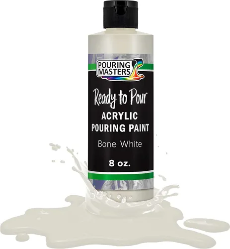 Miniatura 17 de Pouring Masters Caribbean Blue - acrílico listo para verter pintura – Premium 907 gr (32 onzas) pre-mezclado a base de agua – para lienzo, madera