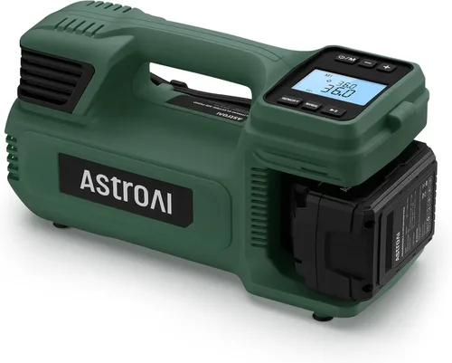 Miniatura 10 de AstroAI TC4 - Inflador de neumáticos con compresor de aire portátil, bomba de aire inalámbrica de 470 W 18 V para neumáticos de camión con batería