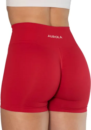 Miniatura 4 de AUROLA Dream Collection - Pantalones cortos de entrenamiento para mujer, cintura alta, pantalones cortos atléticos sin costuras