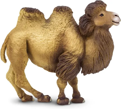 Safari Ltd. Figura de camello bactriano, figura realista de vida silvestre de 4.25 pulgadas, juguete educativo para niños, niñas y niños a partir de