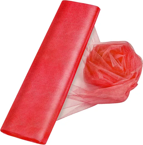 Miniatura 10 de Cortinas de telón de fondo de tul de organza de cristal para bodas, baby shower, fiesta de cumpleaños, decoración de eventos, 19 pulgadas x 30 Negro
