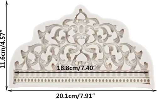 Miniatura 2 de Moldes de fondant de corona 3D para decoración de pasteles de silicona para decoración de tartas, decoración de cupcakes, pasta de goma de mascar
